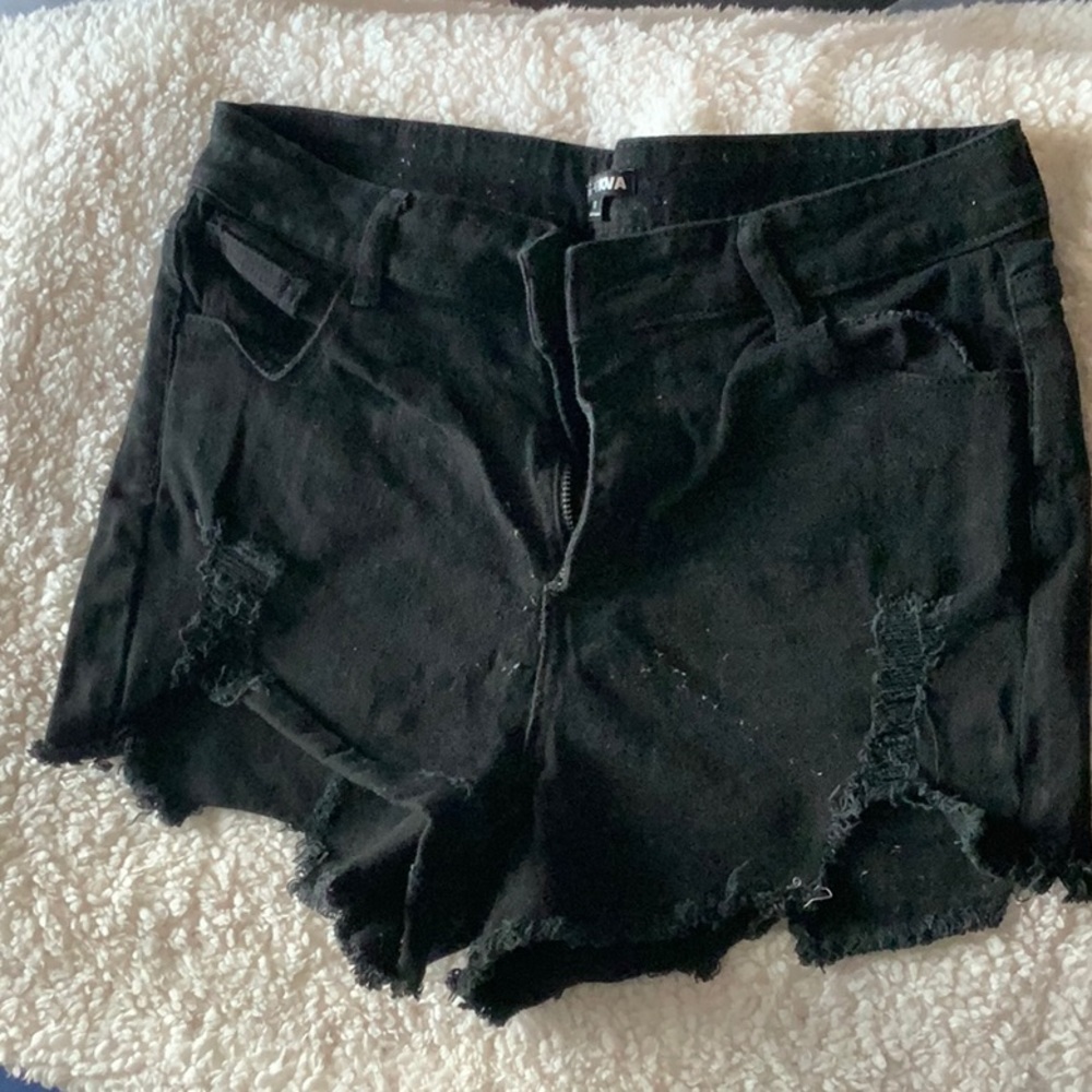 Black Fashion Nova Shorts